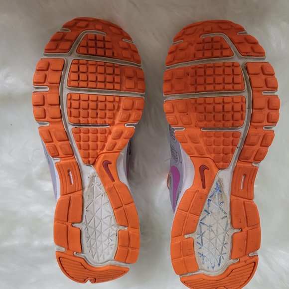 Nike Revolution 2 554900-016 Women's Gray/Orange Athletic Running Shoes Size 7 - Picture 7 of 8